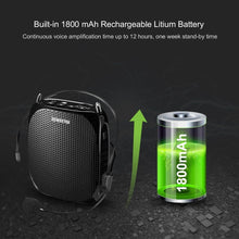Load image into Gallery viewer, 10W Teacher Voice Amplifier with UHF Wireless &amp; Wired Microphones for Classrooms