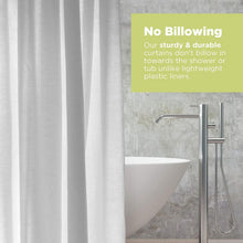 Load image into Gallery viewer, Versatile Cotton Shower Curtain 70" x 74" - Eco-Friendly &amp; Quick Dry Design