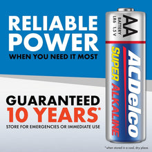 Load image into Gallery viewer, ACDelco 200-Count AA Super Alkaline Batteries, 10-Year Shelf Life Power Pack