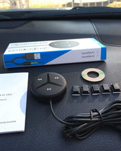 Load image into Gallery viewer, Lightweight Bluetooth Car Kit for Music Streaming and Hands-Free Calls - Black