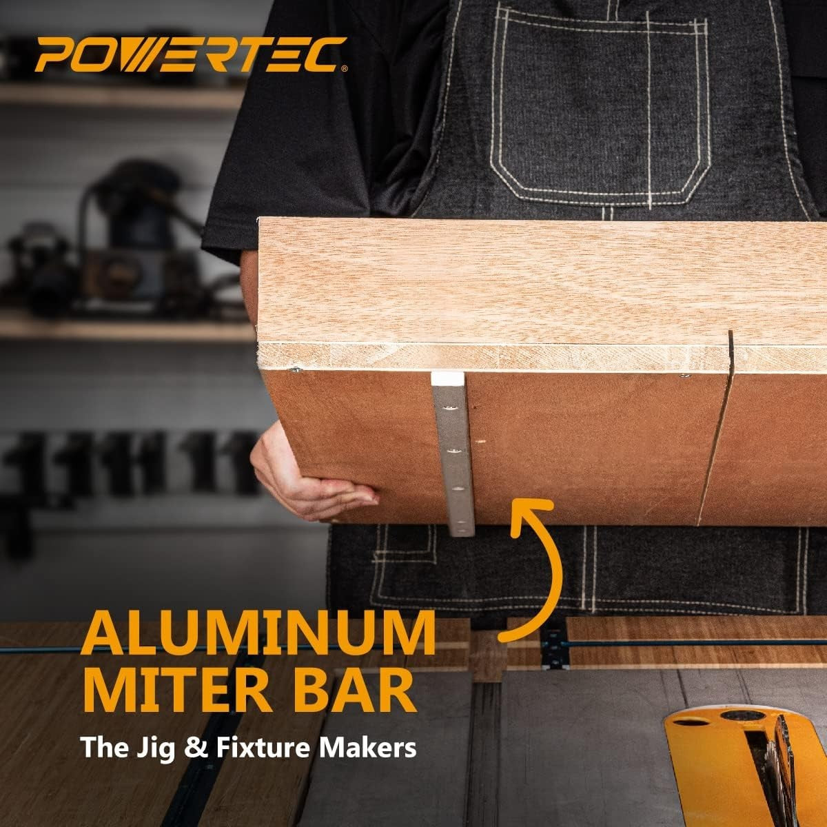 Aluminum 24" Miter Bar with Countersunk Holes - Versatile 4PK for Woodworking