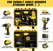 Load image into Gallery viewer, Impact Drill Case for Dewalt Tools: IP67 Waterproof with Removable Foam Inserts