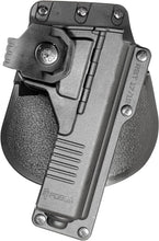 Load image into Gallery viewer, Dark Grey Right-Handed OWB Holster for Glock 17, 22 &amp; S&amp;W - Quick Draw Fit