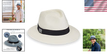 Load image into Gallery viewer, Men's Fairway Fedora - UPF 50+, Travel-Ready with Adjustable Fit &amp; Classic Style