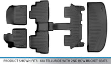 Load image into Gallery viewer, Universal Fit Black Floor Liners for Kia Telluride - Protect Against Elements