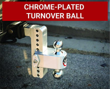 Load image into Gallery viewer, USA-Made Adjustable Trailer Hitch with Easy Turnover Tow Balls - 18,500 lbs