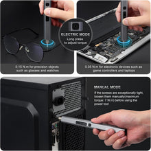 Load image into Gallery viewer, Portable 144-Piece Electric Precision Screwdriver with Adjustable Torque Control