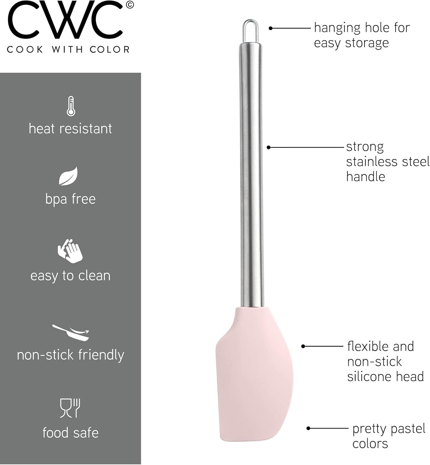 Elegant Mint 38-Piece Silicone Cooking Utensil Set - Dishwasher Safe & Durable