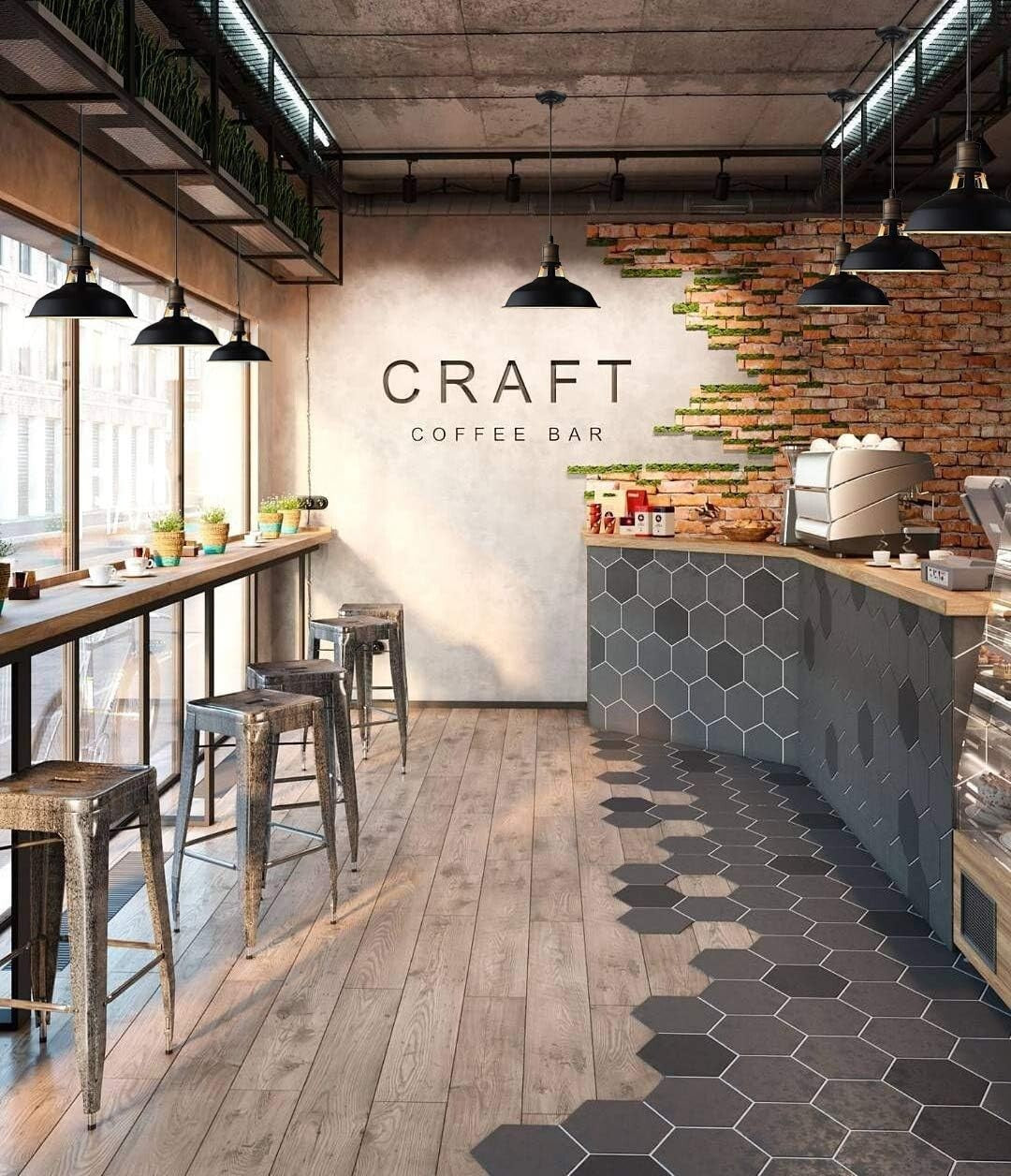 Dimmable 3-Pack Ceiling Pendant Lights - Industrial Barn Style for Modern Spaces