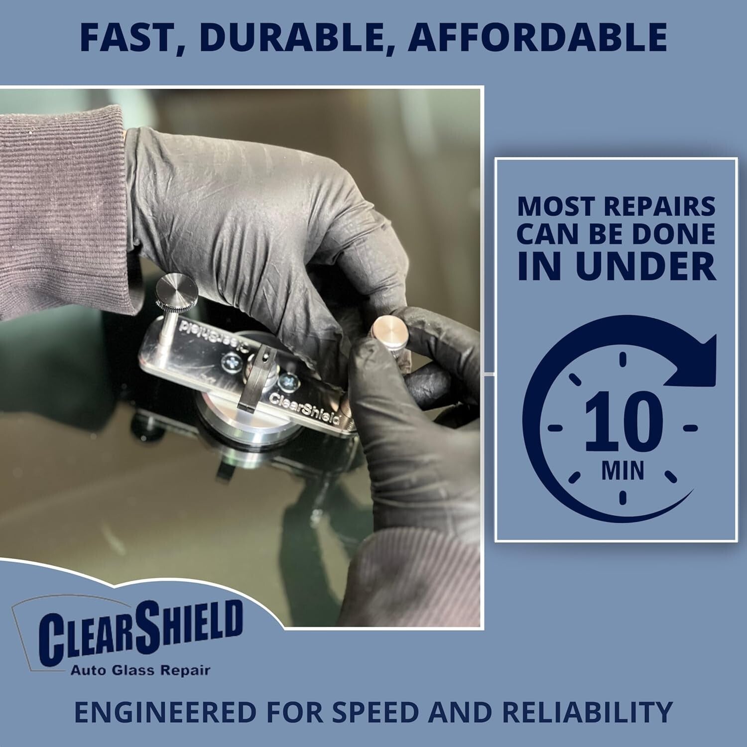 Easy-to-Use Cracked Windshield Repair Kit - Save Costs on Windshield Replacement