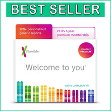 Load image into Gallery viewer, Premium DNA Kit Bundle: Personal Insights + 1 Year Health &amp; Ancestry Service