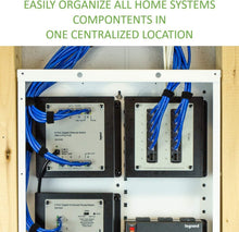 Load image into Gallery viewer, Legrand OnQ 14 Inch Structured Wiring Enclosure - Professional Cable Management