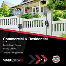 Load image into Gallery viewer, Weather-Resistant ViperX2 Gate Latch - Keyed Alike for Vinyl, Wood &amp; Metal
