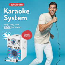 Load image into Gallery viewer, All-in-One Karaoke Machine with Wired Mic &amp; Disco Lights - Perfect for Parties!