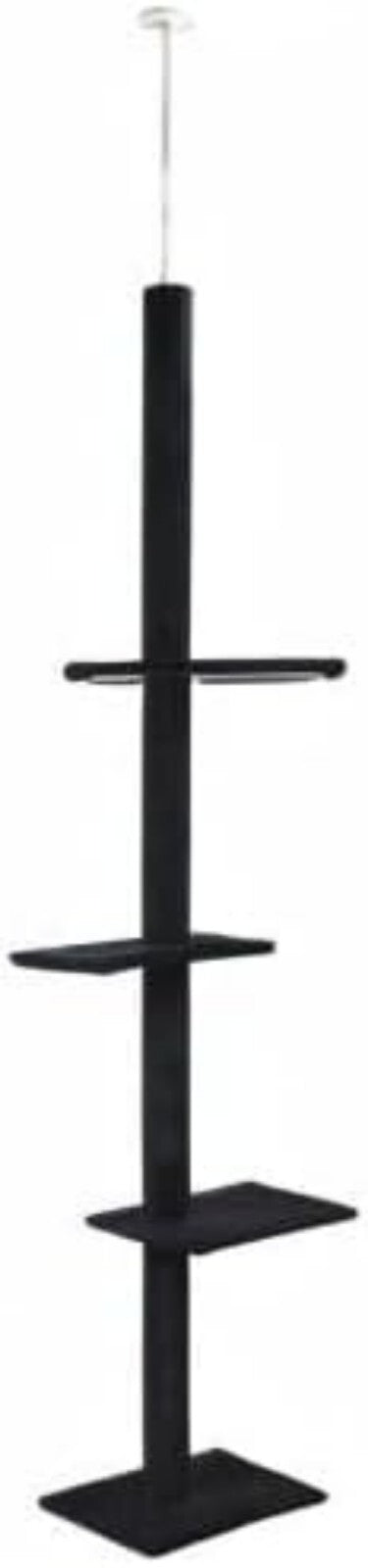 Indoor Adjustable Cat Tower 95-108” - Promote Climbing & Scratching Healthy Play