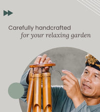 Load image into Gallery viewer, Large Weather-Resistant Bamboo Wind Chimes – Beautiful Handcrafted Outdoor Decor