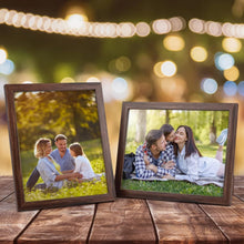 Load image into Gallery viewer, Elegant 12-Pack of 8x10 Rustic Picture Frames - Wall or Tabletop Mount