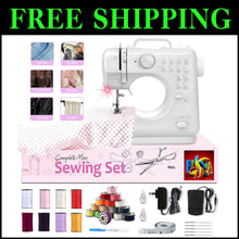 Load image into Gallery viewer, Versatile Mini Sewing Machine for Beginners - Complete Kit &amp; Dual Power Design