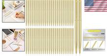 Load image into Gallery viewer, Durable Gold Metal Retractable Pens - Fine Ink 1mm - Ideal for Weddings &amp; Events