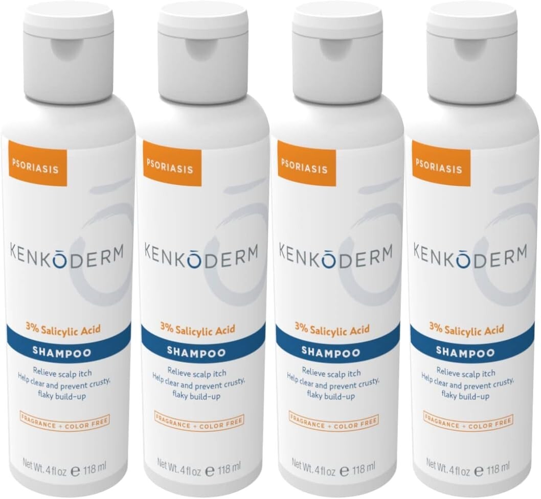 Moisturizing Scalp Treatment Shampoo - 4 Oz, Salicylic Acid Anti-Itch Solution