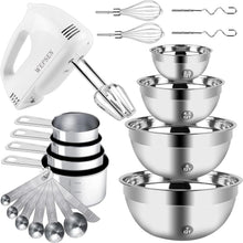 Load image into Gallery viewer, Versatile Kitchen Mixer with Nesting Bowls and Measurement Tools for Easy Baking