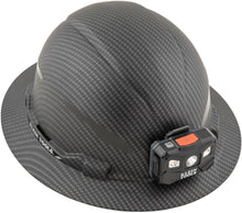 Load image into Gallery viewer, Non-Vented Full Brim Hard Hat with Rechargeable Headlamp - Class E Safety Gear