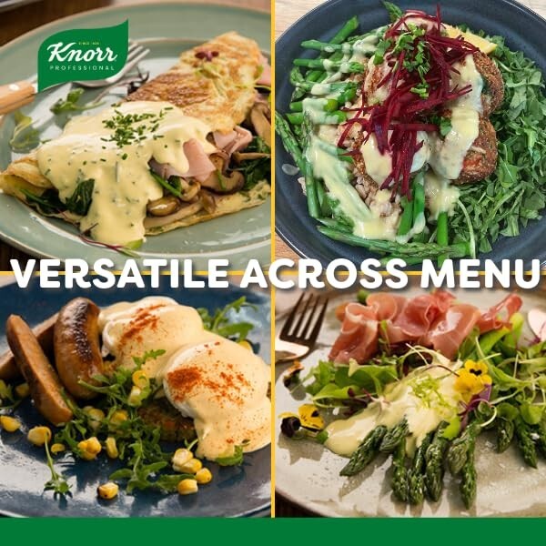 Ultimate Gluten-Free Hollandaise Sauce Mix - Gourmet Quality, 30.2 oz Pack of 4