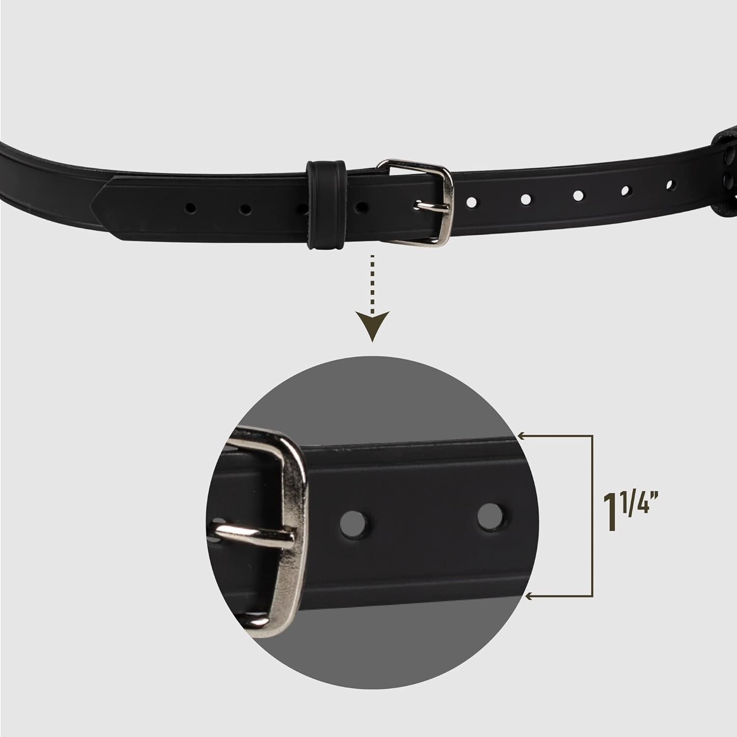 Reflective Leather Firefighter Radio Strap & Holster Bundle – Fits Motorola APX