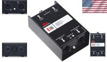 Load image into Gallery viewer, Compact 1/2 RU Direct Box with Independent Volume Controls for Musicians