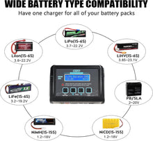 Load image into Gallery viewer, High-Performance RC Balance Charger: 150W, 10A for LiPo/Li-ion/NiMH Batteries