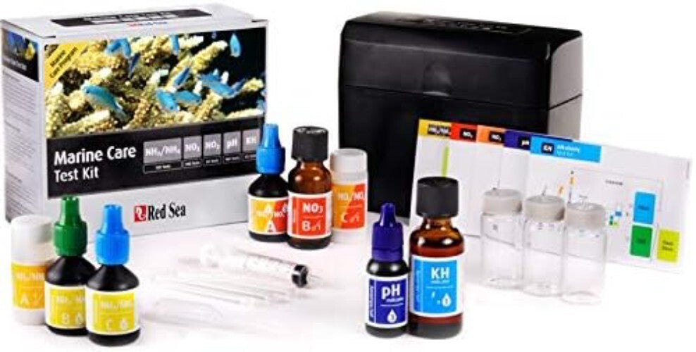 Compact Marine Care Test Kit - 100 Tests for Comprehensive Water Quality