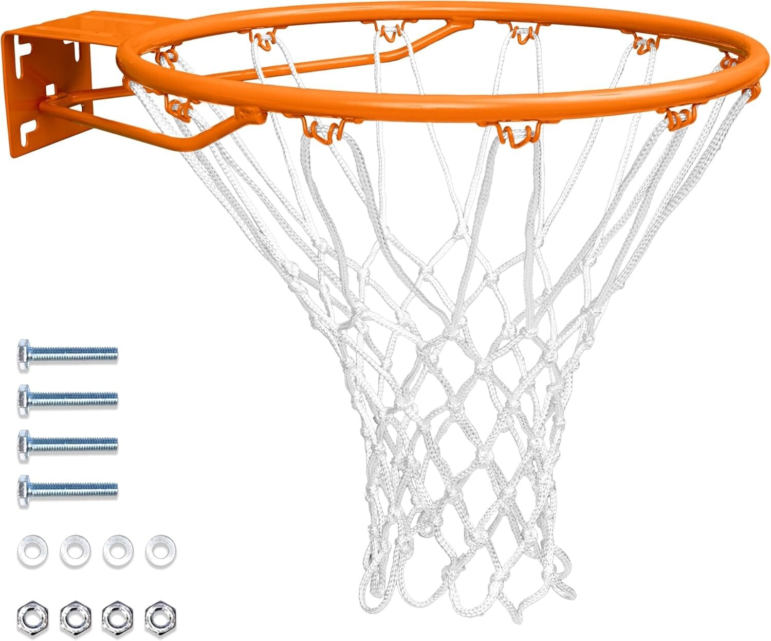 All-Weather 18'' Basketball Rim with Mounting Bracket - Perfect Replacement