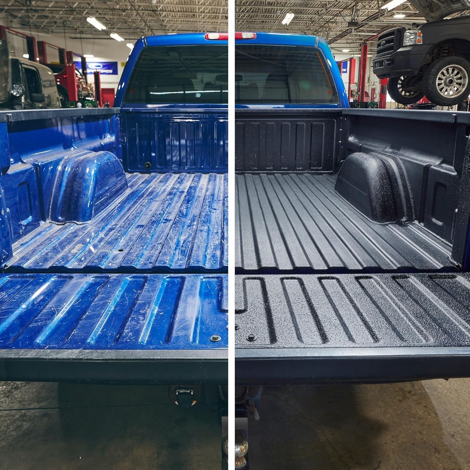 Raptor Tough Spray-On Bed Liner Kit with Rapid-Drying Flexibility for Trucks