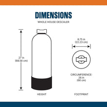 Load image into Gallery viewer, High-Performance Salt-Free Descaler for Households of 4+ - 7 GPM Flow Rate