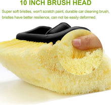 Load image into Gallery viewer, Extendable 11-Foot Car Wash Brush - Multi-Purpose Soft Bristles for All Surfaces