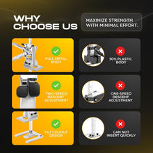 Load image into Gallery viewer, Heavy Duty Extensible Furniture Lifting Tool with Dual Speeds - 440LB Capacity
