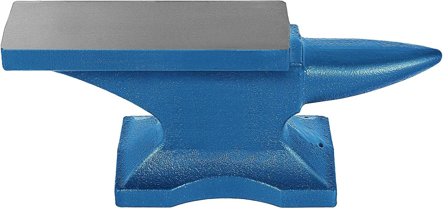 7 X 5 High-Strength Cast Iron Anvil with Rounded Horn for Versatile Metalworking