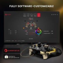 Load image into Gallery viewer, Enhanced Kaleid Flux Wired Controller for Xbox with Customizable RGB Lighting