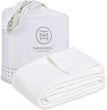 Load image into Gallery viewer, Durable King Size Jacquard Blanket - Soft Cotton Coverlet, Breathable Comfort