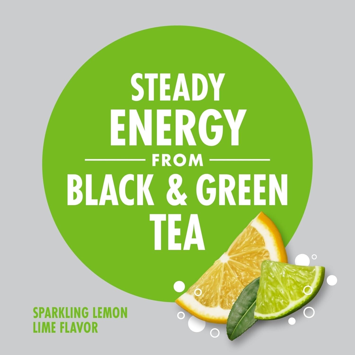 Energetic 6-Pack V8 +SPARKLING Lemon Lime - Non-GMO Fruit Juice Drinks