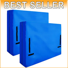 Load image into Gallery viewer, Full Size Mattress Covers 2 Pack - Resistant Zipper Closure &amp; Easy Carry Handles