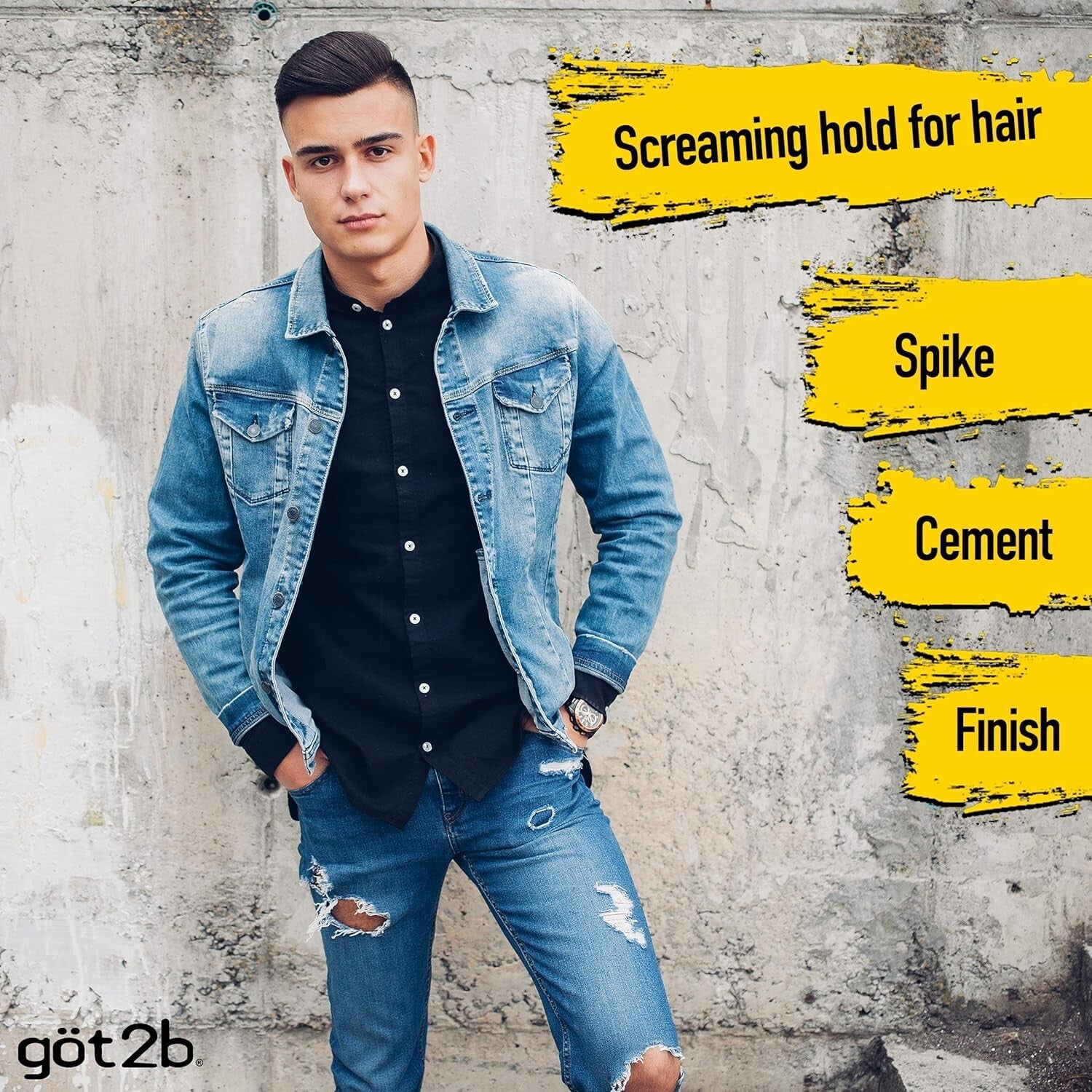 12 oz Glued Blasting Freeze Hairspray Set - Firm Hold, Perfect for Spikes