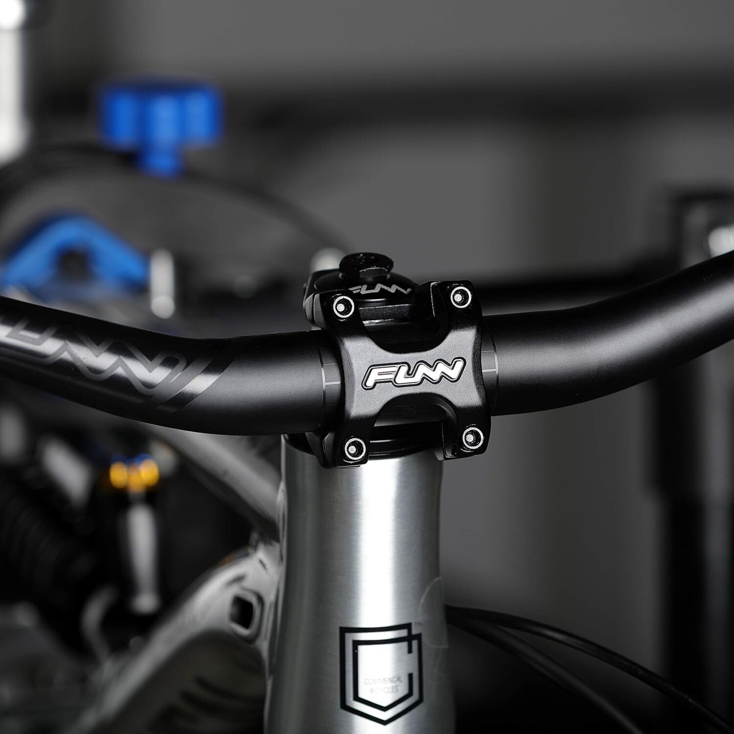 Crossfire 31.8mm Aluminum Mountain Bike Stem – Lightweight & Durable Design