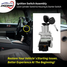 Load image into Gallery viewer, Replacement Ignition Assembly: Lock Switch &amp; Cylinder for Chevy and GMC Vehicles