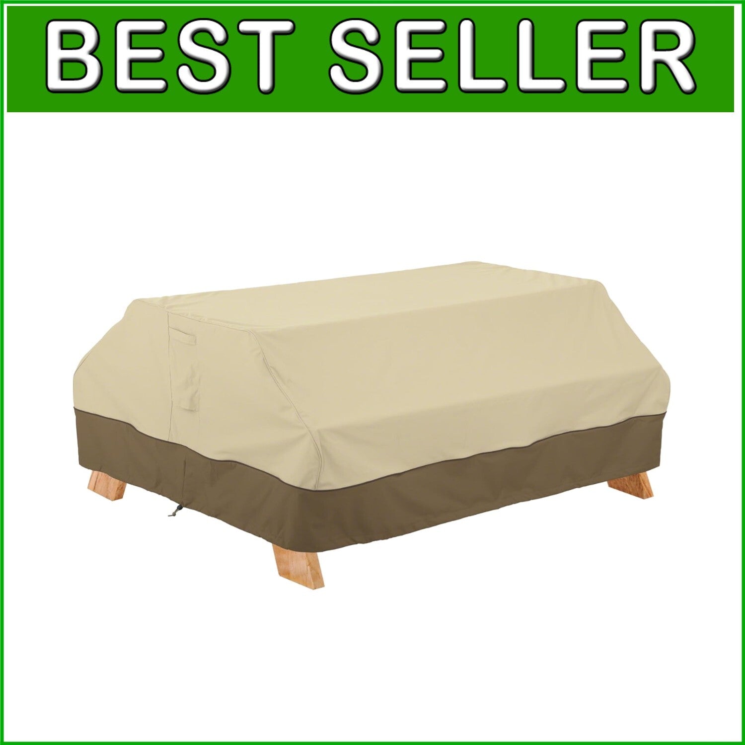 Elegant 70" Water-Resistant Picnic Table Cover - UV-Protecting Outdoor Shield