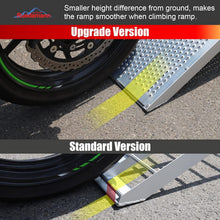Load image into Gallery viewer, 7.5FT Folding Aluminum Loading Ramp – 750 lbs Capacity for Motorcycles &amp; ATVs