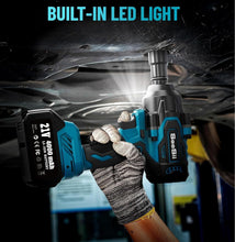 Load image into Gallery viewer, Heavy-Duty 1000 Nm Cordless Impact Wrench with Fast Charger &amp; Storage Case
