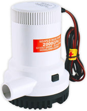 Load image into Gallery viewer, Efficient Marine Bilge Pump – 12V, 2000 GPH Flow with Stainless Steel Features