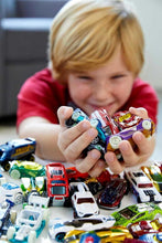 Load image into Gallery viewer, Individually Packaged 50-Pack of 1:64 Scale Toy Trucks &amp; Cars for Ages 3+