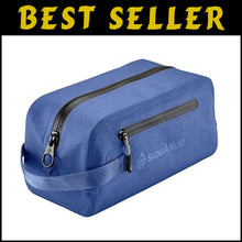 Load image into Gallery viewer, DoppSåk Large Waterproof Toiletry Bag - Leak-Proof Travel Organizer in Blue